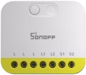 Dwukanałowy mini przełącznik bez N Sonoff MINI-ZB2GS-L ZigBee