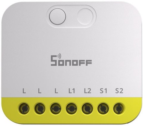 Dwukanałowy mini przełącznik bez N Sonoff MINI-ZB2GS-L ZigBee