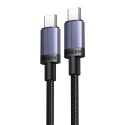 Kabel UGREEN L528 USB-C-USB-C 0.5m 100W (szary)