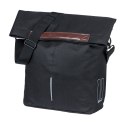 Sakwa pojedyncza BASIL CITY SHOPPER 14-16L, MIK Hooks, black (NEW 2026)