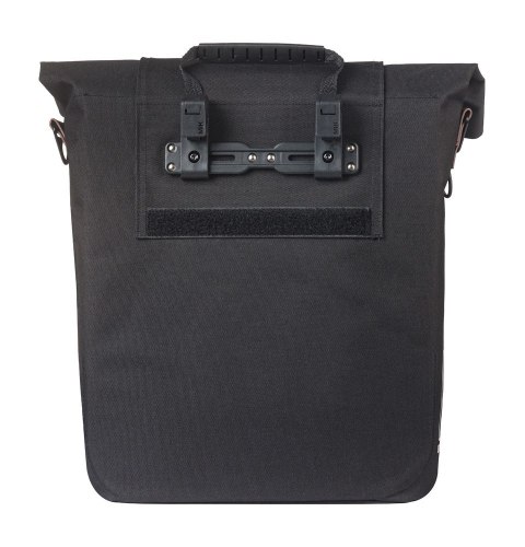 Sakwa pojedyncza BASIL CITY SHOPPER 14-16L, MIK Hooks, black (NEW 2026)