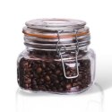 Słoik Patentowy Niski Szeroki Szczelny Klips Kawy Herbaty 500 ml ORION