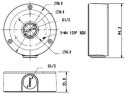 UCHWYT KAMERY STG-PFA134