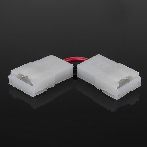 Konektor złączka taśm LED V-TAC L kątowa 90st do taśm i pasków LED gęste i zwykłe 10mm