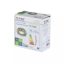 Oczko V-TAC aluminiowe odlew GU10 okrągłe ruchome satyna VT-775-SN