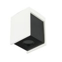 Oprawa V-TAC gips beton GU10 natynkowy kwadrat biały/czarny VT-860-GB 5 lat gwarancji