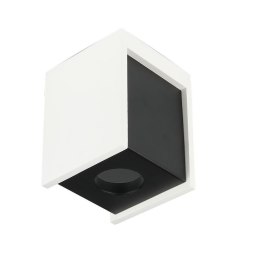 Oprawa V-TAC gips beton GU10 natynkowy kwadrat biały/czarny VT-860-GB 5 lat gwarancji