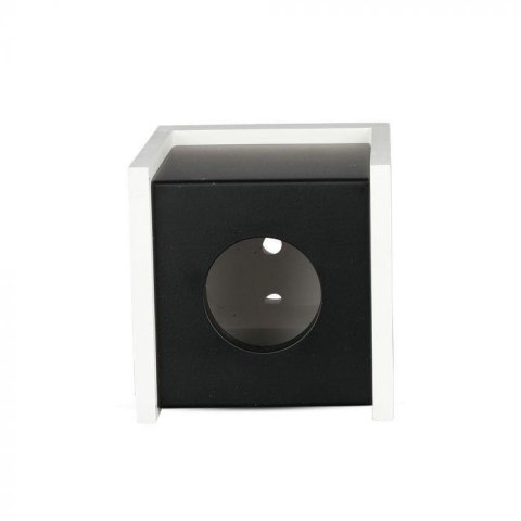 Oprawa V-TAC gips beton GU10 natynkowy kwadrat biały/czarny VT-860-GB 5 lat gwarancji