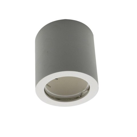 Oprawa V-TAC gips GU10 natynkowa tuba okrągła biała 70x75 VT-727RD