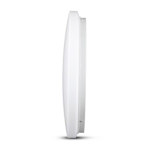 Oprawa sufitowa plafoniera V-TAC 18W LED mleczny zmiana koloru CCT fi.310 VT-8418 3000K-6400K 1800lm