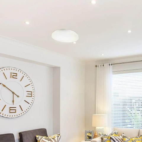 Plafon V-TAC 36W mleczny zmiana koloru CCT fi.480 VT-8436-M-N 3000K-6400K 3900lm