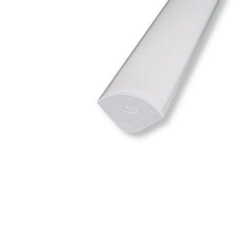 Profil aluminiowy anodowany kątowy na dwie taśmy V-TAC 2mb klosz mleczny VT-8105