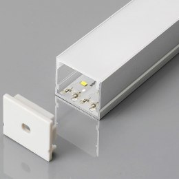 Profil aluminiowy anodowany na dwie taśmy V-TAC 2mb klosz mleczny VT-8118 5 lat gwarancji