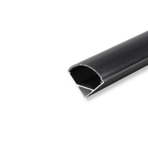 Profil aluminiowy kątowy czarny V-TAC 2mb klosz czarny VT-8109