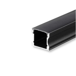 Profil aluminiowy czarny V-TAC 2mb czarny klosz VT-8110