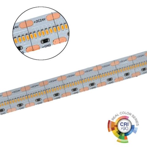 Taśma LED V-TAC SMD2110 3500LED 24V IP20 5mb CRI90+21W/m 150Lm/W VT-2110 700 4000K 2000lm
