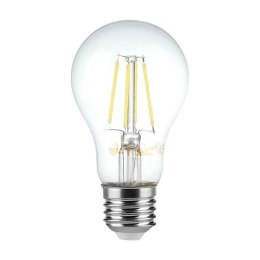 Żarówka LED 6W filament E27 A60 V-TAC VT-1887 3000K 600lm