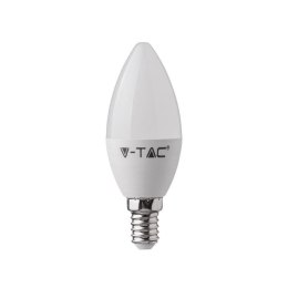 Żarówka LED V-TAC 3.5W E14 świeczka pilot VT-2214 6400K+RGB 320lm