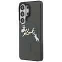 Karl Lagerfeld IML KC Script MagSafe - Etui Samsung Galaxy S26 Ultra (czarny)