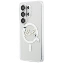 Karl Lagerfeld IML KC Script MagSafe - Etui Samsung Galaxy S26 Ultra (przezroczysty)