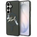 Karl Lagerfeld IML KC Script MagSafe - Etui Samsung Galaxy S26+ (czarny)