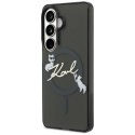 Karl Lagerfeld IML KC Script MagSafe - Etui Samsung Galaxy S26 (czarny)