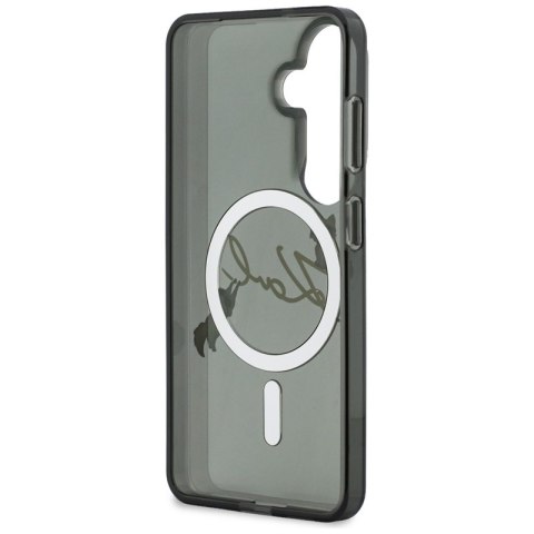 Karl Lagerfeld IML KC Script MagSafe - Etui Samsung Galaxy S26 (czarny)