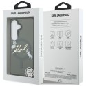 Karl Lagerfeld IML KC Script MagSafe - Etui Samsung Galaxy S26 (czarny)