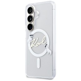 Karl Lagerfeld IML KC Script MagSafe - Etui Samsung Galaxy S26 (przezroczysty)