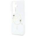 Karl Lagerfeld IML KC Script MagSafe - Etui Samsung Galaxy S26 (przezroczysty)
