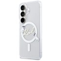 Karl Lagerfeld IML KC Script MagSafe - Etui Samsung Galaxy S26+ (przezroczysty)