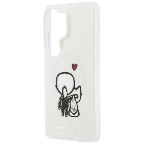 Karl Lagerfeld IML Karl & Choupette MagSafe - Etui Samsung Galaxy S26 Ultra (przezroczysty)