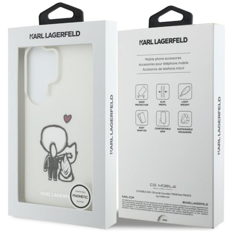 Karl Lagerfeld IML Karl & Choupette MagSafe - Etui Samsung Galaxy S26 Ultra (przezroczysty)
