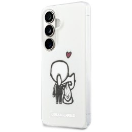 Karl Lagerfeld IML Karl & Choupette MagSafe - Etui Samsung Galaxy S26 (przezroczysty)