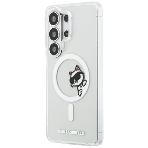 Karl Lagerfeld IML Peekaboo Choupette MagSafe - Etui Samsung Galaxy S26 Ultra (przezroczysty)