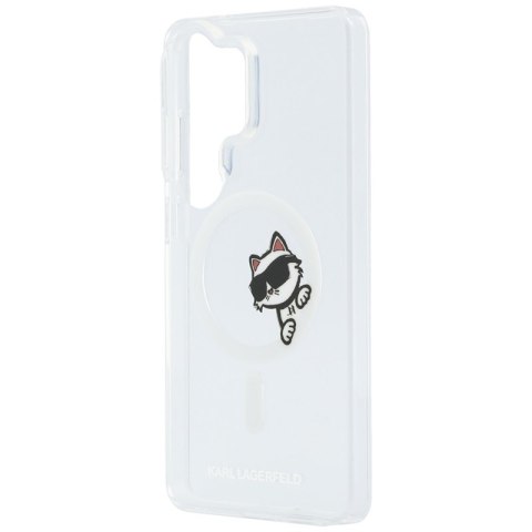 Karl Lagerfeld IML Peekaboo Choupette MagSafe - Etui Samsung Galaxy S26 Ultra (przezroczysty)