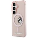 Karl Lagerfeld IML Peekaboo Choupette MagSafe - Etui Samsung Galaxy S26 (różowy)