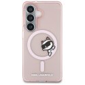 Karl Lagerfeld IML Peekaboo Choupette MagSafe - Etui Samsung Galaxy S26 (różowy)