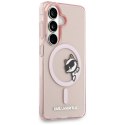 Karl Lagerfeld IML Peekaboo Choupette MagSafe - Etui Samsung Galaxy S26 (różowy)