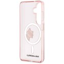 Karl Lagerfeld IML Peekaboo Choupette MagSafe - Etui Samsung Galaxy S26 (różowy)