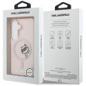 Karl Lagerfeld IML Peekaboo Choupette MagSafe - Etui Samsung Galaxy S26 (różowy)