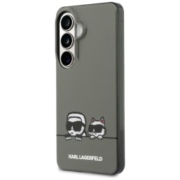 Karl Lagerfeld IML Peekaboo Karl & Choupette MagSafe - Etui Samsung Galaxy S26 (czarny)