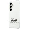 Karl Lagerfeld IML Peekaboo Karl & Choupette MagSafe - Etui Samsung Galaxy S26 (przezroczysty)