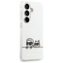 Karl Lagerfeld IML Peekaboo Karl & Choupette MagSafe - Etui Samsung Galaxy S26 (przezroczysty)