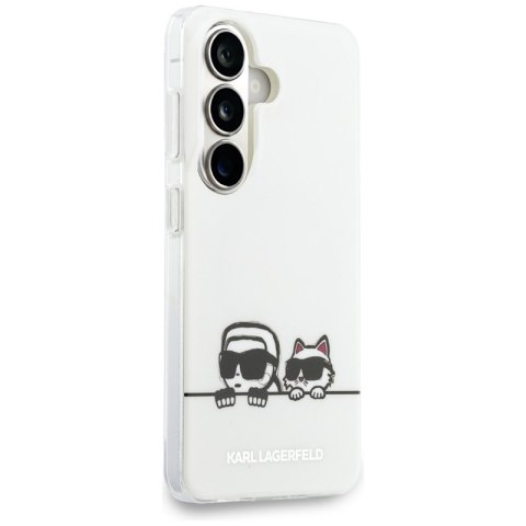 Karl Lagerfeld IML Peekaboo Karl & Choupette MagSafe - Etui Samsung Galaxy S26+ (przezroczysty)