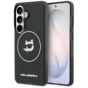 Karl Lagerfeld IML Repeated Choupette MagSafe - Etui Samsung Galaxy S26 (czarny)