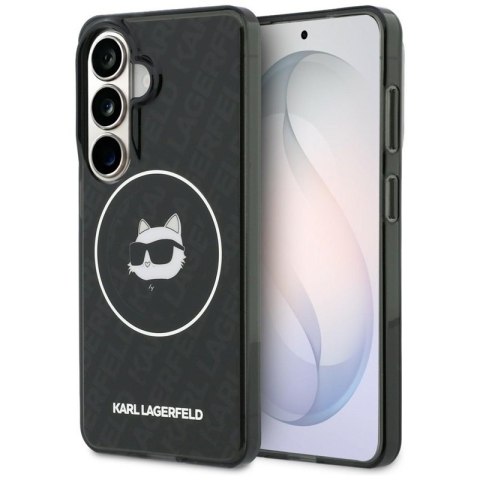 Karl Lagerfeld IML Repeated Choupette MagSafe - Etui Samsung Galaxy S26 (czarny)