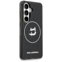 Karl Lagerfeld IML Repeated Choupette MagSafe - Etui Samsung Galaxy S26 (czarny)