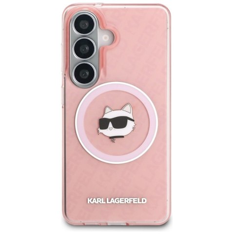 Karl Lagerfeld IML Repeated Choupette MagSafe - Etui Samsung Galaxy S26+ (różowy)