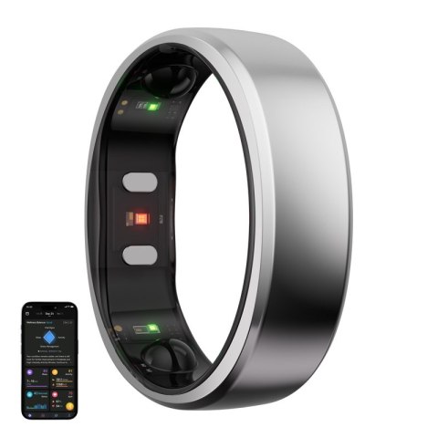 Smartring RINGCONN Gen 2 RCA-01 rozmiar 8 (srebrny)